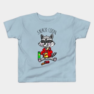 Snack-Coon Kids T-Shirt